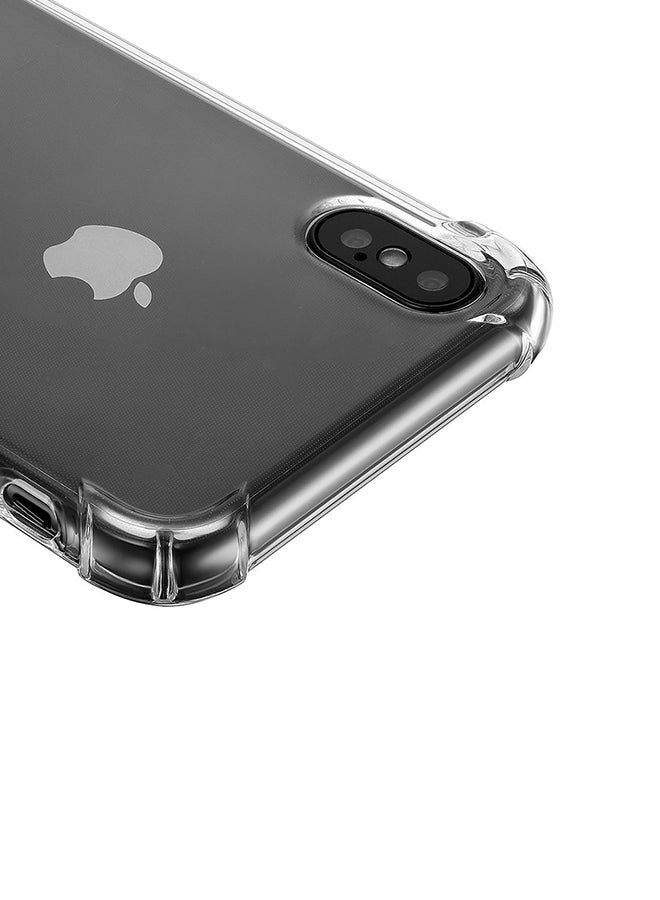 يوبا غطاء حماية خلفي سيليكون لهاتف آيفون XS ماكس شفاف - Image 4