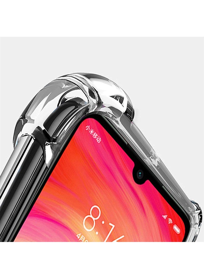 يوبا غطاء حماية واقٍ خلفي من السيليكون لهاتف سامسونج جالاكسي M10 شفاف - Image 3