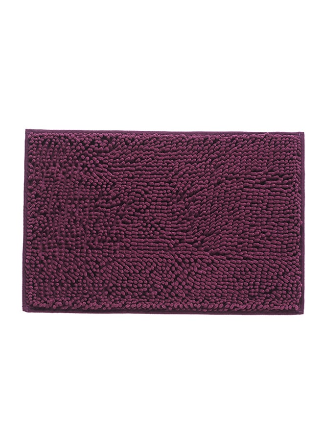 Microfiber Washable Indoor Rug Red 40×60cm - Image 1