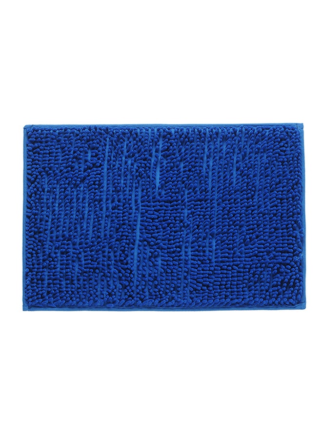 Microfiber Washable Indoor Rug Blue 40×60cm  - Image 1