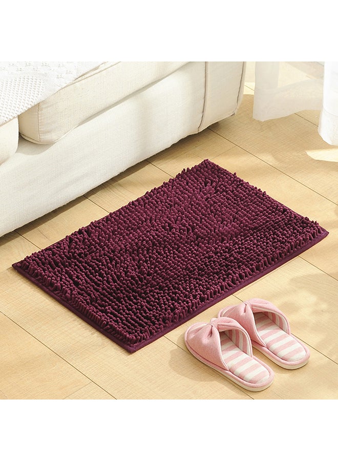 Microfiber Washable Indoor Rug Red 40×60cm - Image 3