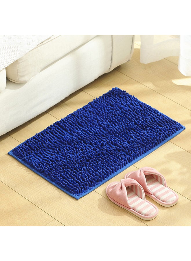 Microfiber Washable Indoor Rug Blue 40×60cm  - Image 3