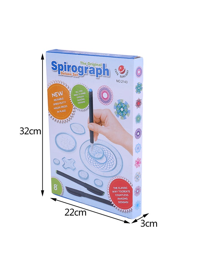 Generic - Spirograph Deluxe Set Design Tin Set - Image 1