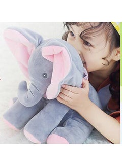 Generic Peek-A-Boo Plush Elephant Plush Toy  - Image 3