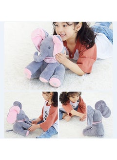 Generic Peek-A-Boo Plush Elephant Plush Toy  - Image 2