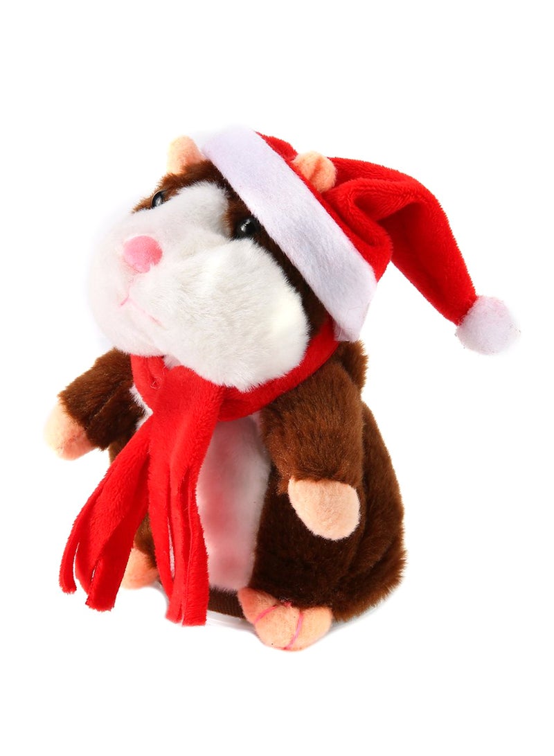 Funny Walking Talking Speaking Nodding Hamster Plush Toy  - Image 1