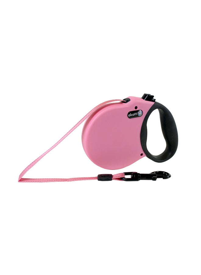 Medium Adventure Retractable Leash Pink/Black - v1558437131/N25998904A_1