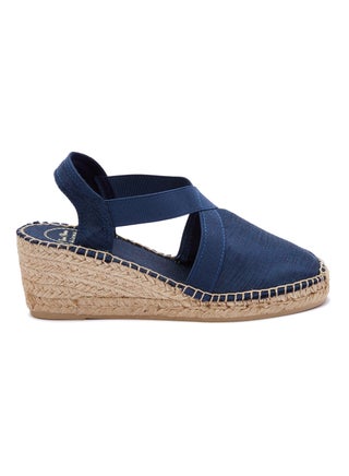 Tabarca Elastic Strap Sandals Blue