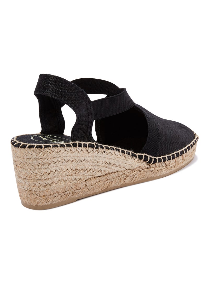 Toni Pons - Tabarca Elastic Strap Sandals Black - Image 1