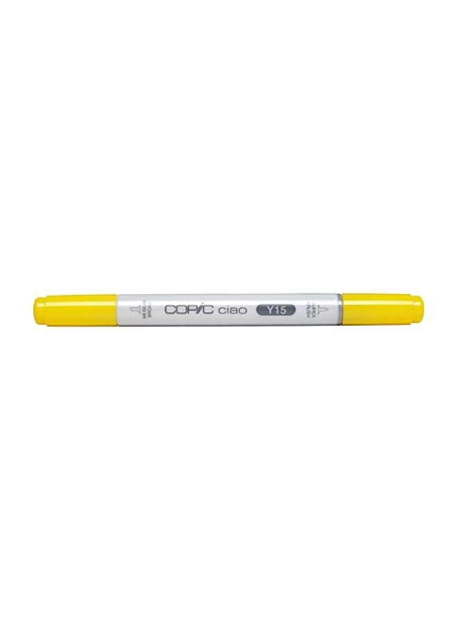 Copic Marker Ciao Marker With Replaceable Nib Y15 Cadmium Yellow