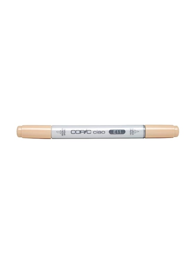 Copic Marker Ciao Markers With Replaceable Nib E11 Barley Beige - Image 1