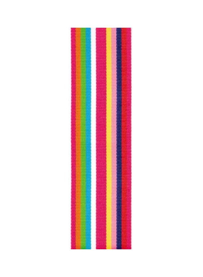 Roman Stripe Craft Ribbon Cotton Candy
