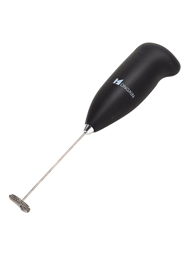 Generic Electric Handheld Foam Milk Frother Black/Silver  - Image 1