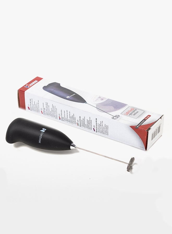Generic Electric Handheld Foam Milk Frother Black/Silver  - Image 2