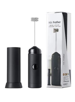 Generic Electric Foam Milk Frother Black/Silver 22x6x6centimeter  - Image 1