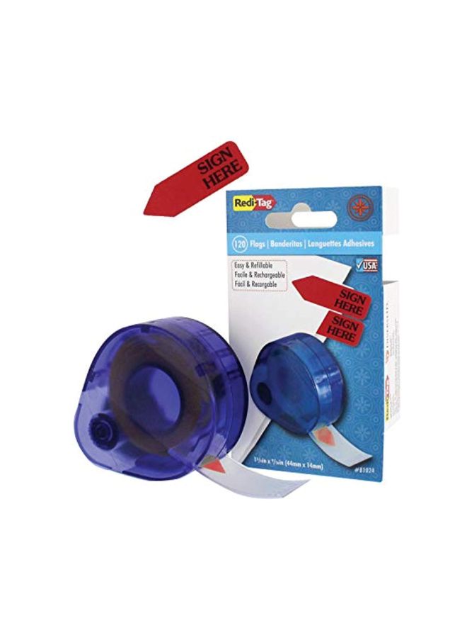 ريدي-تاج موزع شارات قابلة للإزالة أزرق - Image 2