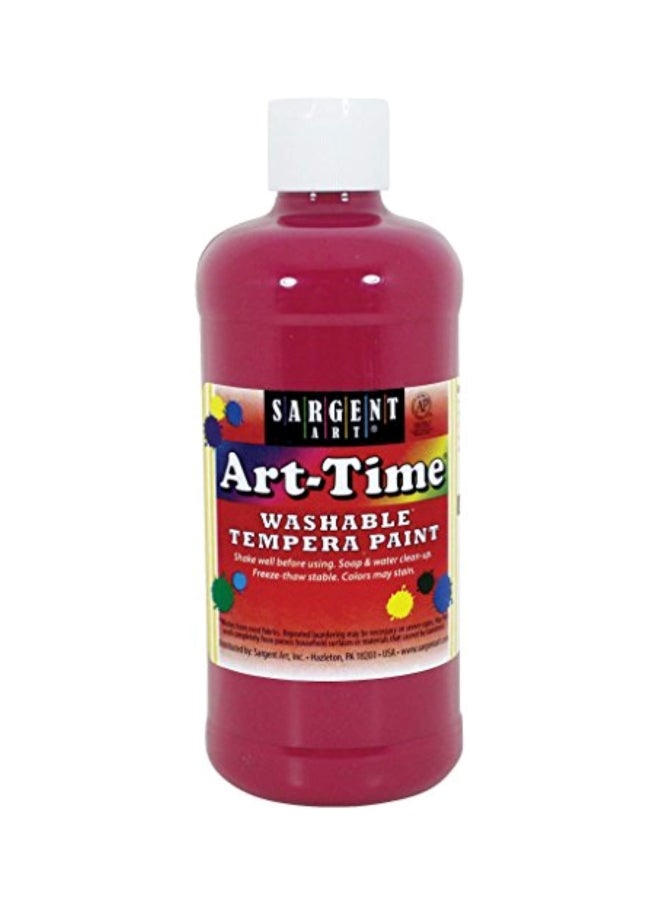 Art-Time Washable Tempera Paint Red - v1558443976/N25910379A_1