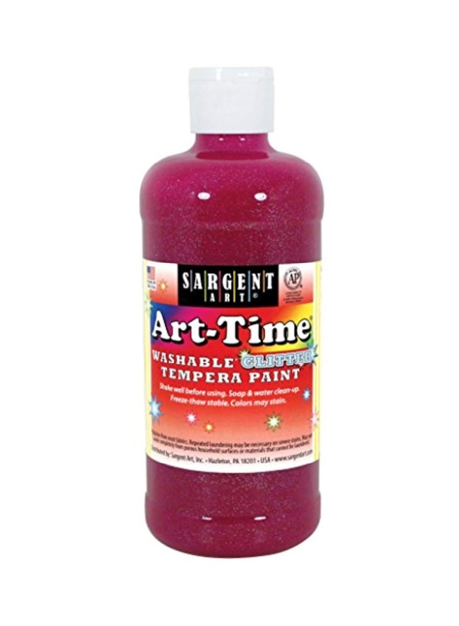 Washable Glitter Tempera Paint Magenta - v1558444852/N25916984A_1