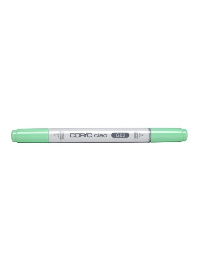 Copic Marker Ciao Marker With Replaceable Nib Spectrum Green - Image 1