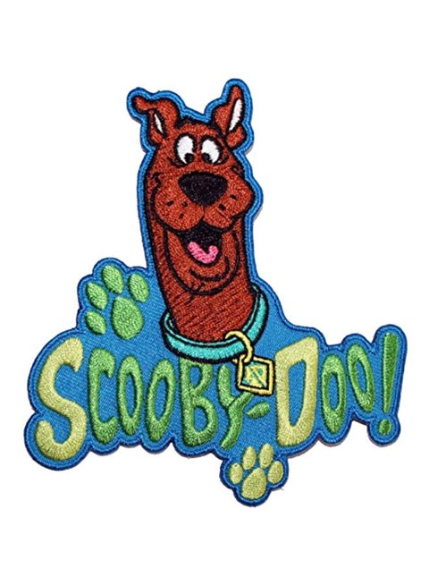 Hanna Barbera Scooby Doo Paw Prints Patch Multicolour