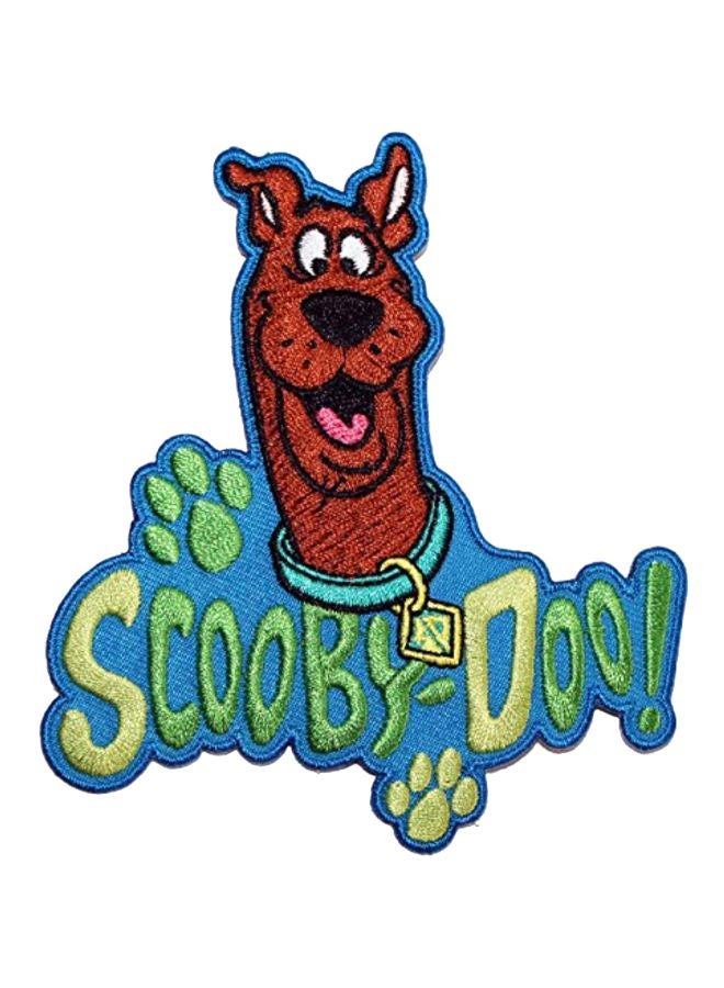 Application - Hanna Barbera Scooby Doo Paw Prints Patch Multicolour - Image 1