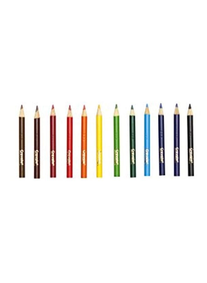 CRAYOLA LLC BINNEY AND SMITH - 12-Piece Colored Pencil Yellow/Green/Red - Image 1