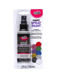 Fabric Spray Paint Black 118ml