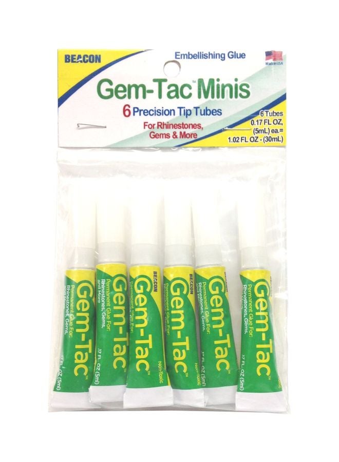 Beacon 6-Piece Gem-Tac Tub Clear - Image 1