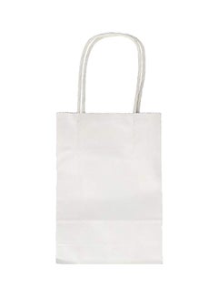 Darice 10-Piece Value Pack Paper Bags 9.9x4.5x2.3 inch White 