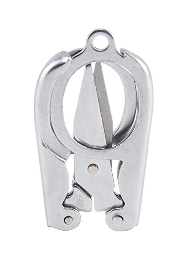 سينجر مقص قابل للطي ومناسب للاستخدام أثناء السفر فضي - Image 4