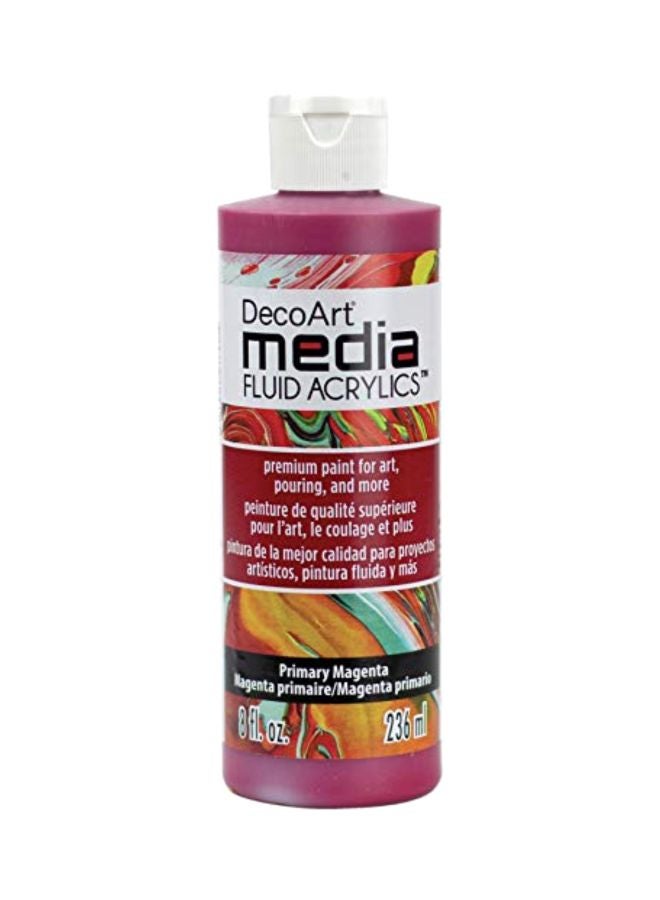 Media Fluid Acrylic Paint Magenta