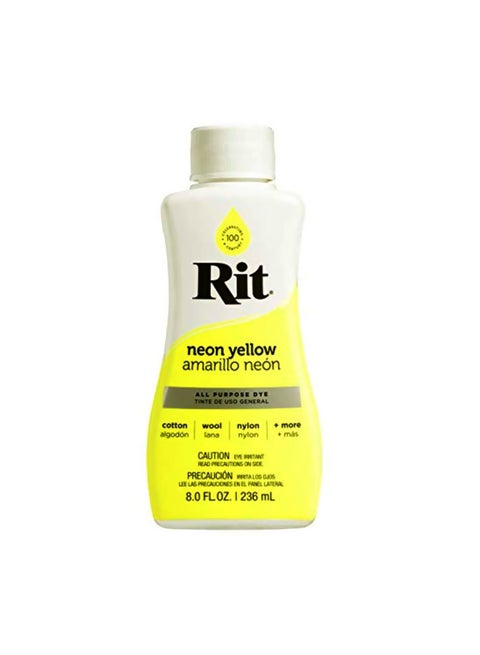 All Purpose Fabric Dye Neon Yellow