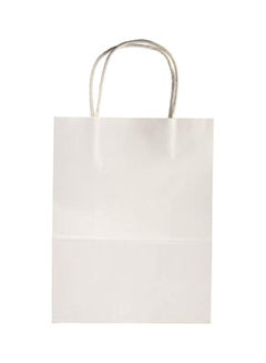Darice 13-Piece Value Pack Paper Bag Set 4.25x8x10.25 inch White  - Image 1