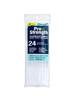 24-Piece Hot Glue Sticks Set White