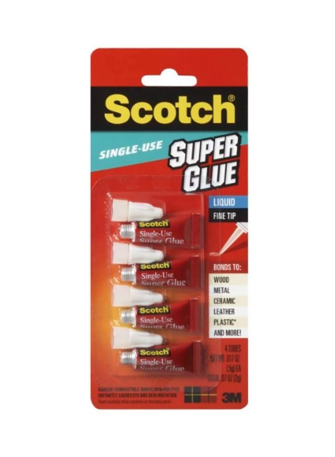 4-Piece Super Glue Liquid Clear - v1558448445/N25937967A_1