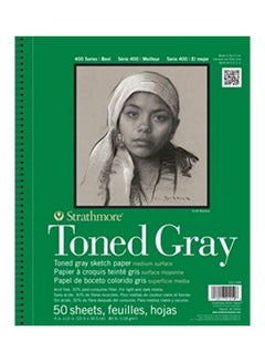 Toned Tan Sketch Pad White