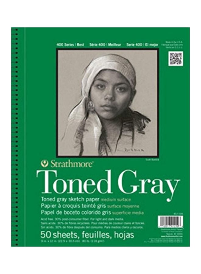 Strathmore - Toned Tan Sketch Pad White - Image 1