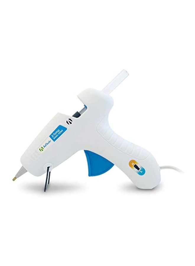 Adhesive Technologies - Dual Temperature Hot Glue Gun White/Blue - Image 1