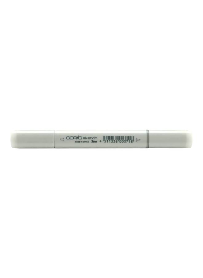 Refillable Sketch Markers White