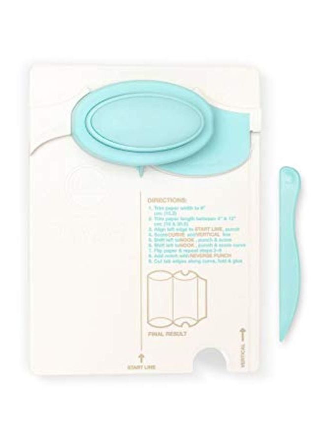 We R Memory Keepers - Pillow Box Punch Board Blue - Image 1