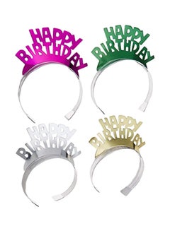 4-Piece Birthday Party Tiara Set