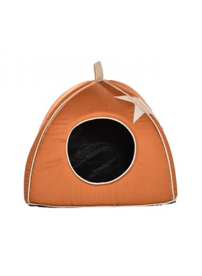 بوبي كوخ للحيوانات الأليفة مطبوع عليه نجمة