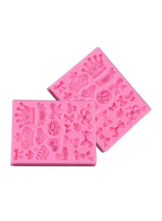 Bluelans 3D DIY Baking Mold Pink 9 x 7cm  - Image 2