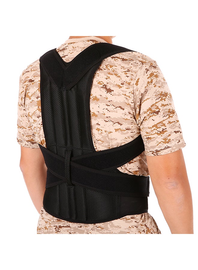 LIXADA - Adjustable Posture Shoulder Support Corrector Strap 38X5X15cm 38X5X15cm - Image 1