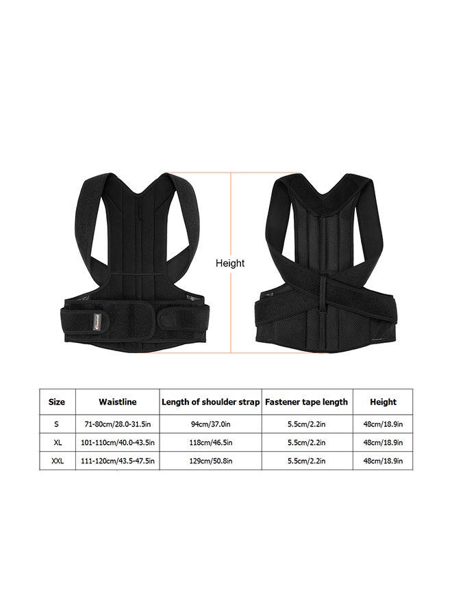 LIXADA Adjustable Posture Shoulder Support Corrector Strap - Image 2