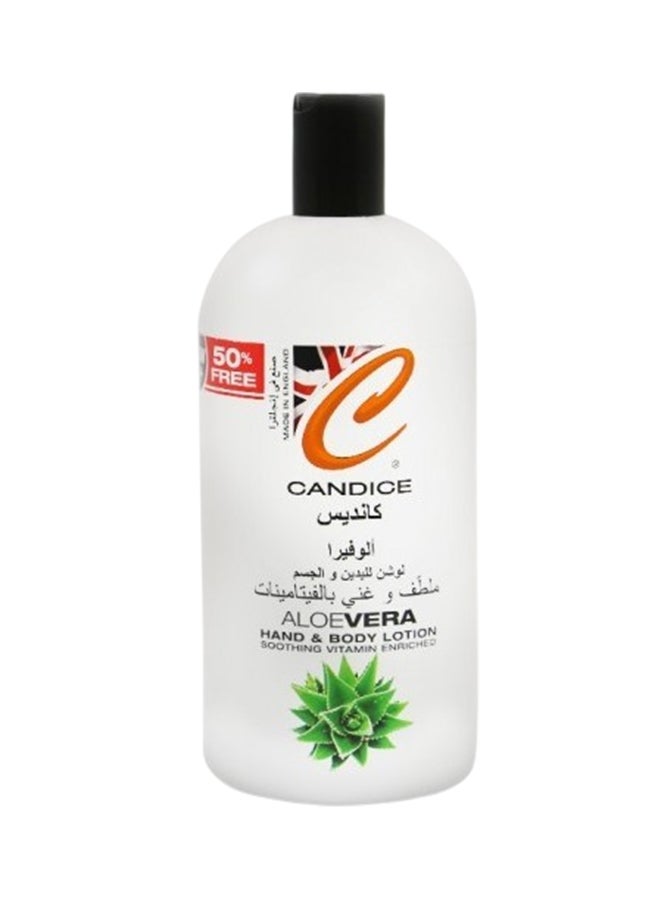 لوشن للجسم واليدين بالألوفيرا أبيض 750ملليلتر