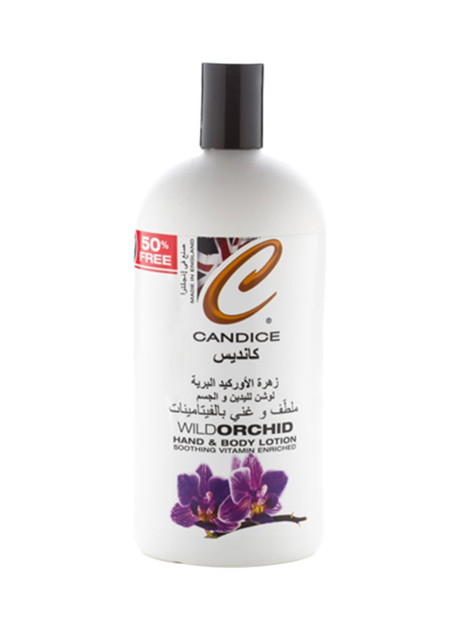 لوشن الجسم واليدين بالأوركيد البري أبيض 750ملليلتر