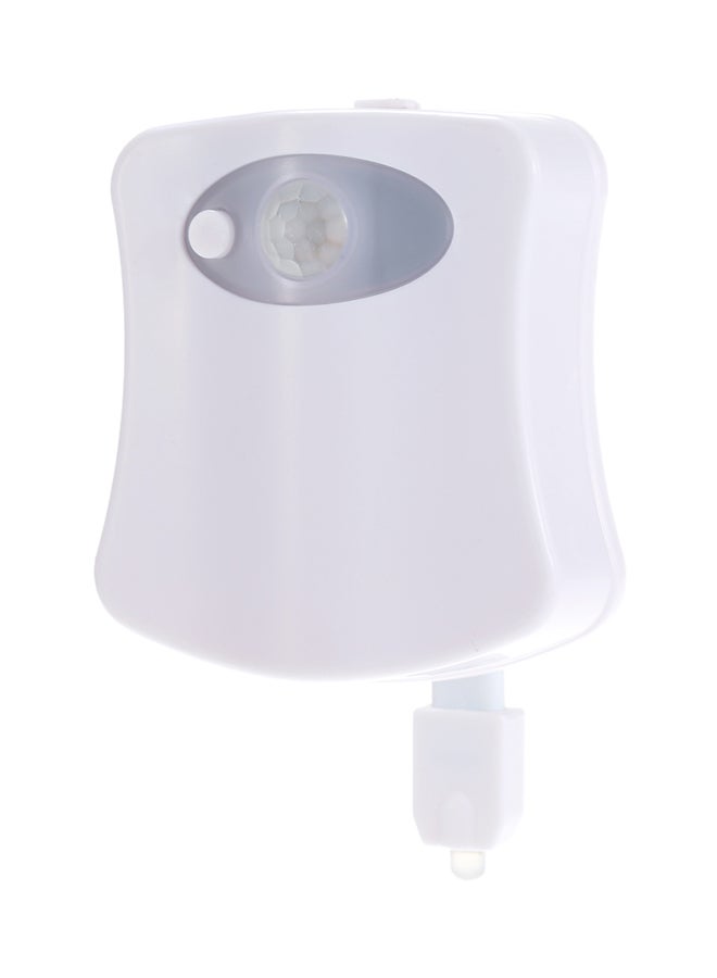 LED Motion Sensor Toilet Night Light White 0.051kg