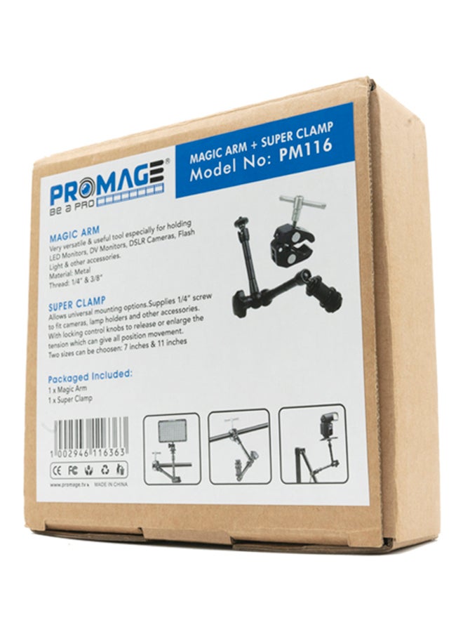 PROMAGE Articulating Magic Arm 11inch Multicolour - Image 4