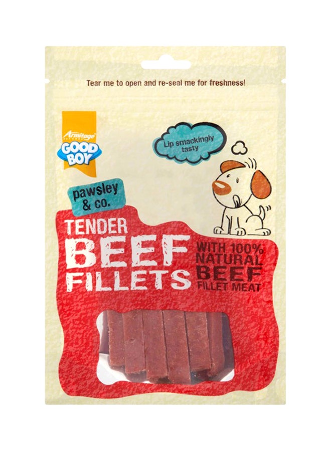 Tender Beef Fillets 90grams - v1558517943/N26004935A_1